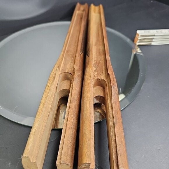 1950-60s Winchester Authentic Black Walnut Wood Cut For Lamp Making Crafts CA - Picture 13 of 16